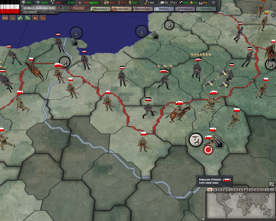 Hearts of iron 3 map