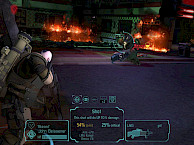 Preparing to open fire on a beefy Muton
